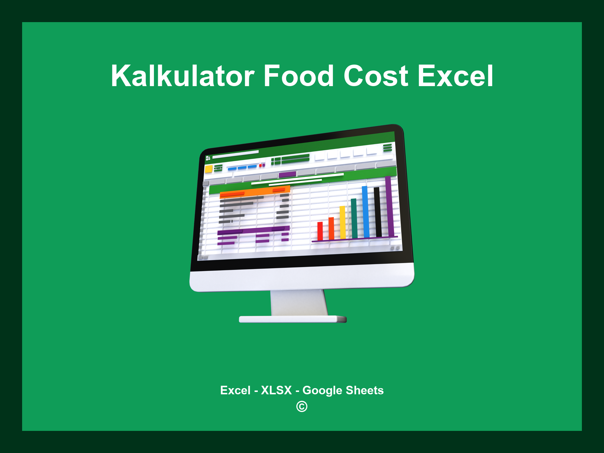 Kalkulator Food Cost Excel